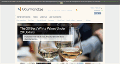 Desktop Screenshot of gourmandize.com